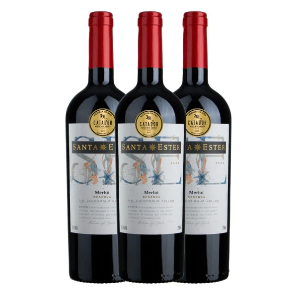 Merlot Santa Ester 3 Unidades